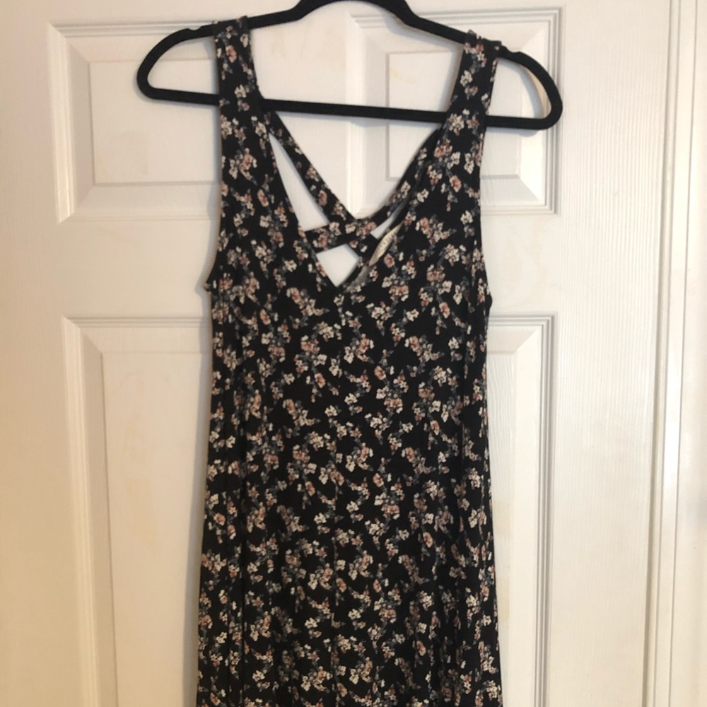 Floral print dress